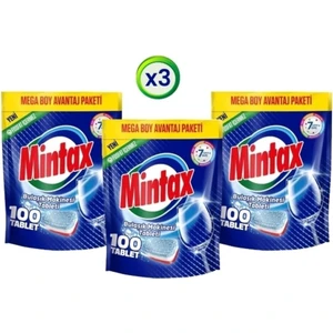 Bulaşık Makinesi Tablet Deterjanı 3X100 Adet