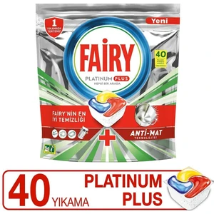 Platinum Plus 40 Adet Bulaşık Makinesi Tableti