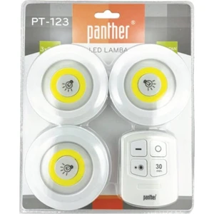 Üçlü Uzaktan Kumandalı LED Lamba PT-123
