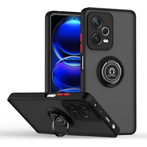 Shin-Wo Xiaomi Redmi Note 12 Pro Için Telefon Kılıfı [düşmeye Karşı Koruma] Araba Manyetik Halka Tutuculu (Yurt Dışından)