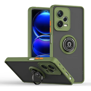 Shin-Wo Xiaomi Redmi Note 12 Pro Için Telefon Kılıfı [düşmeye Karşı Koruma] Araba Manyetik Halka Tutuculu (Yurt Dışından)