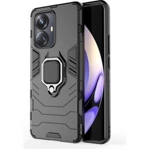 Shin-Wo Realme 10 Pro+ Plus Için Telefon Kılıfı [düşmeye Karşı Koruma] Araba Manyetik Halka Tutuculu (Yurt Dışından)