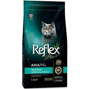 Plus Somonlu Kısırlaştırılmış Kedi Maması 1,5kg