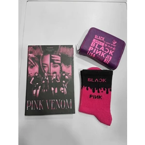 GC GÖKHAN CLUB Blackpink Defter Çorap Cüzdan