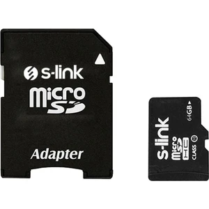 SL-TF264 64 GB CLASS10 Adaptörlü Micro Sd Kart Bellek