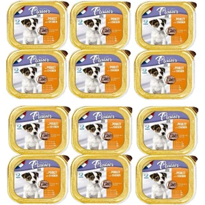 Pate Ezme 12 Adet Tavuklu Yavru Köpek Konserve Maması 150 gr Puppy