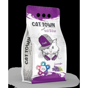 Cat Town Lavanta Kokulu Bentonit Ince Taneli Kedi Kumu 10 Lt