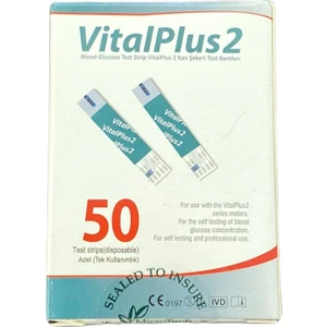 Vital Plus Kan Şekeri Test Strip