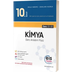 Eis Yayınları 10.Sınıf Kimya Ders Anlatım Föyü (DAF) (Ciltli)