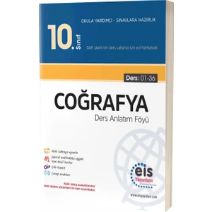 Eis Yayınları 10.Sınıf Coğrafya Ders Anlatım Föyü (DAF) (Ciltli)