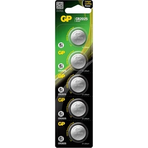 Ata Elektronik 1 Kart 5 Adet 5li Paket Gp CR2025 Lithıum Para Pil 3V Cr 2025 Düğme Para Pil High Quality Gp CR2025 3V Lithium Button Cell