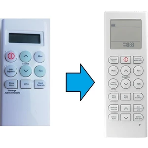 Demirdöküm Kion  5401460399 Inverter Klima Kumandası