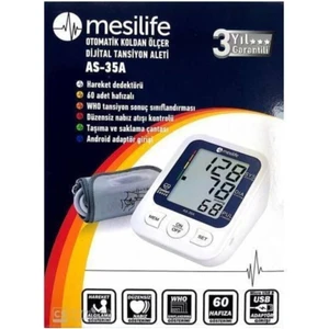 As-35a Dijital Koldan Ölçer Tansiyon Aleti (Usb İle Kullanım)