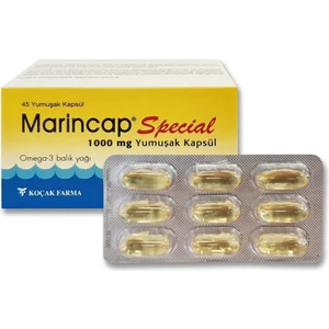 Koçak Farma Marincap Special Omega 3 Balık Yağı 1000 Mg 45 Kapsül