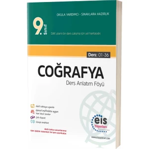 Eis Yayınları 9.Sınıf Coğrafya Ders Anlatım Föyü (DAF) (Ciltli)