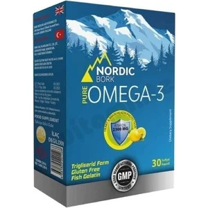 Omega3+ Balık Yağı (30 Kapsül) Dha+Epa