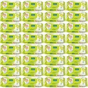 Soft Bebek Islak Havlu 70 'li 32 Adet Kapaklı