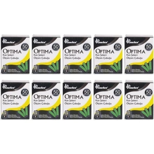 Kan Şekeri Strip 10 Adet (50X10=500)