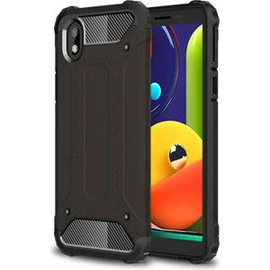 Galaxy A01 Core Kılıf Armor Üstün Korumalı Dayanıklı Zırhlı Military Kapak