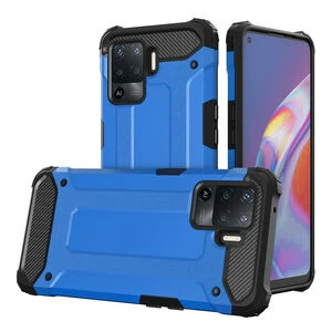 Oppo Reno 5 Lite Kılıf Armor Üstün Korumalı Dayanıklı Zırhlı Military Kapak
