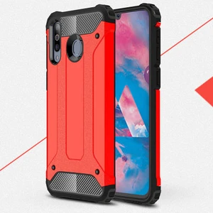 Galaxy M30 Kılıf Armor Üstün Korumalı Dayanıklı Zırhlı Military Kapak