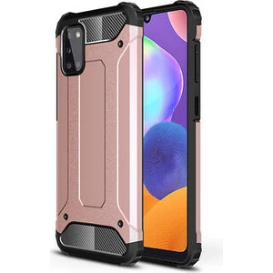 Galaxy A31 Kılıf Armor Üstün Korumalı Dayanıklı Zırhlı Military Kapak