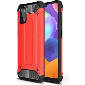 Galaxy A31 Kılıf Armor Üstün Korumalı Dayanıklı Zırhlı Military Kapak