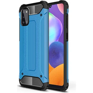 Galaxy A31 Kılıf Armor Üstün Korumalı Dayanıklı Zırhlı Military Kapak