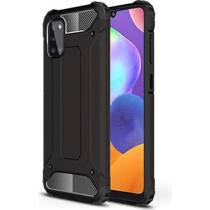 Galaxy A31 Kılıf Armor Üstün Korumalı Dayanıklı Zırhlı Military Kapak