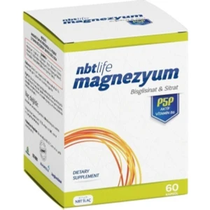 Nbt Ilaç Nbt Life Magnezyum P5p Vitamin B6 60 Kapsül
