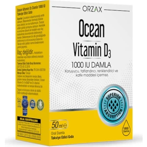Ocean Vitamin D3 1000 Iu Damla 50 Ml