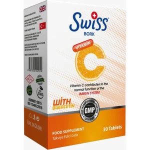 Bork Vitamin Ester C Quercetin 30 Adet Tablet