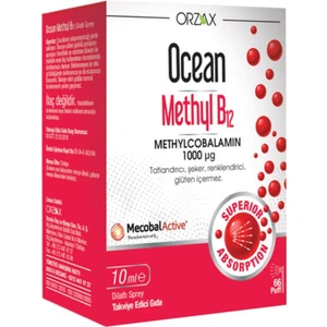 Ocean Methyl B12 1000 Mcg 10 Ml Sprey B12 Vitamini Içeren