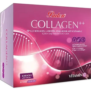 Collagen Tip 1,2,3 L-Ornitin Hyaluronik Asit C Vitamini 12100 Mg 30 Şase