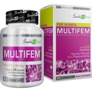 Suda Vitamin Multıfem Multıvıtamın 30 Kapsül