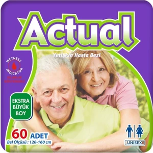 Yetişkin Hasta Bezi Xlarge - Ekstra Large 30lu 2 Paket 60 Adet