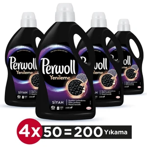 Hassas Bakım Sıvı Çamaşır Deterjanı 4 x 3l 200 Yıkama Siyah Yenileme