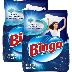 Matik Toz Çamaşır Deterjanı Ultra Beyaz 4 kg x 2 Adet