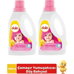 Düş Bahçesi Çamaşır Yumuşatıcısı 1500 ml 2 Adet Dalin Yumuşatıcı 1500