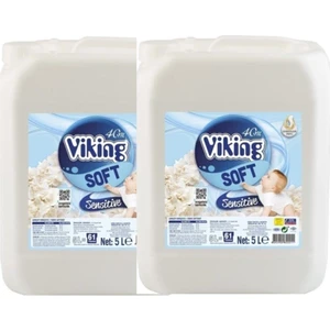 Yumuşatıcı Sensitive 2 x 5 Lt 122 Yıkama