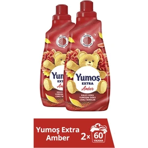 Extra Çamaşır Yumuşatıcısı Amber 1440 ml 2 Adet Yumoş Amber 1440