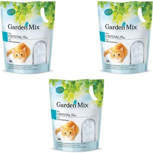Garden Mix  Kokulu Silika Kedi Kumu 3.8 Lt x 3 Adet