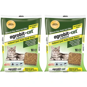Agrobit Cat 2 Li Paket Pelet Kedi Kumu 10 Lt