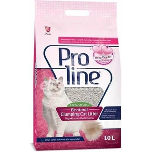 Plus Proline Proline Bentonit Kedi Kumu Bebek Pudralı-10 Lt