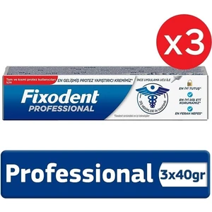 Professional Protez Yapıştırıcısı 3'Lü Paket