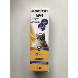 Mbv Ilaç Mbv Mvb Cat Paste Kedi Vitamin Macunu Tüy Dökümü Önleyici 50 gr