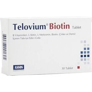 Telovium Biotin 30 Tablet