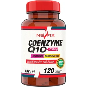 Coenzyme Q10 200 Mg Koenzim Resveratrol Q10 Karamuk 120 Tablet