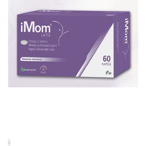 Imom Latte Omega 3 60 Kapsül