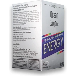 Ocean Daily One Energy Multivitamin Multimineral 30 Tablet